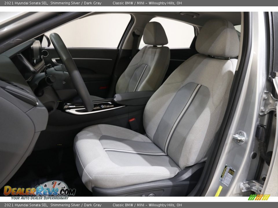 Dark Gray Interior - 2021 Hyundai Sonata SEL Photo #5