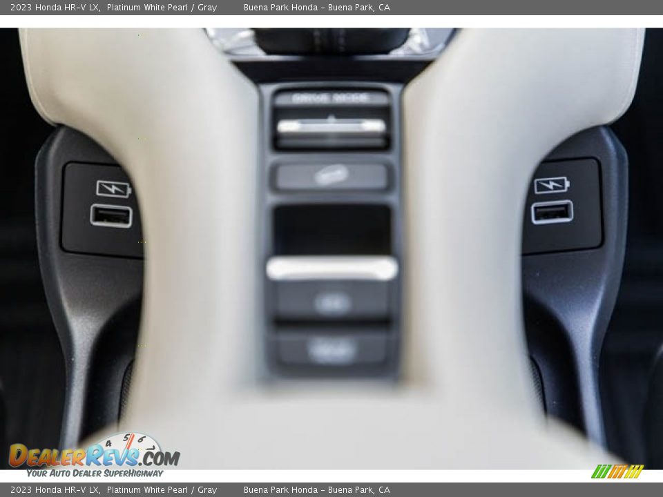 2023 Honda HR-V LX Platinum White Pearl / Gray Photo #27