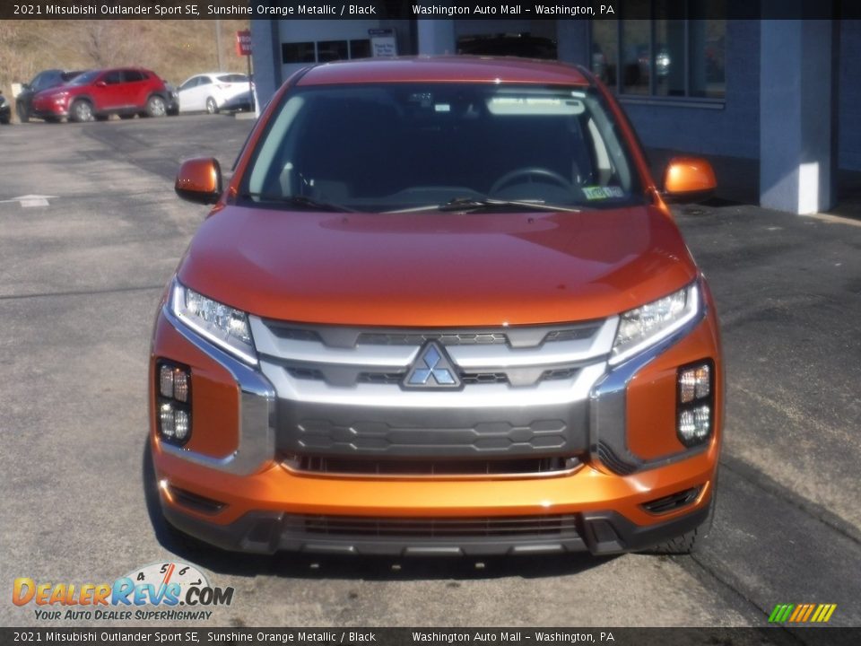 2021 Mitsubishi Outlander Sport SE Sunshine Orange Metallic / Black Photo #5