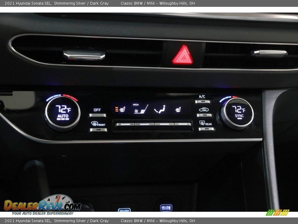 Controls of 2021 Hyundai Sonata SEL Photo #12