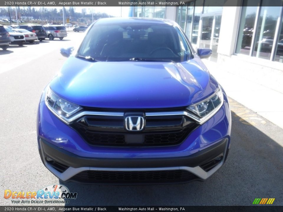 2020 Honda CR-V EX-L AWD Aegean Blue Metallic / Black Photo #5