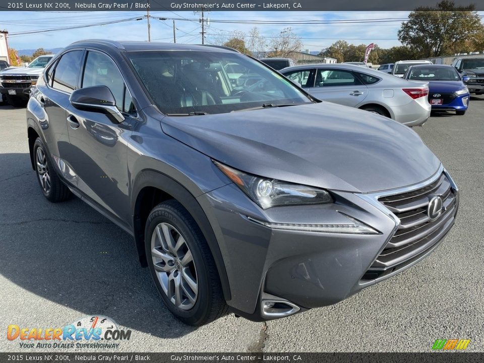 2015 Lexus NX 200t Nebula Gray Pearl / Black Photo #1