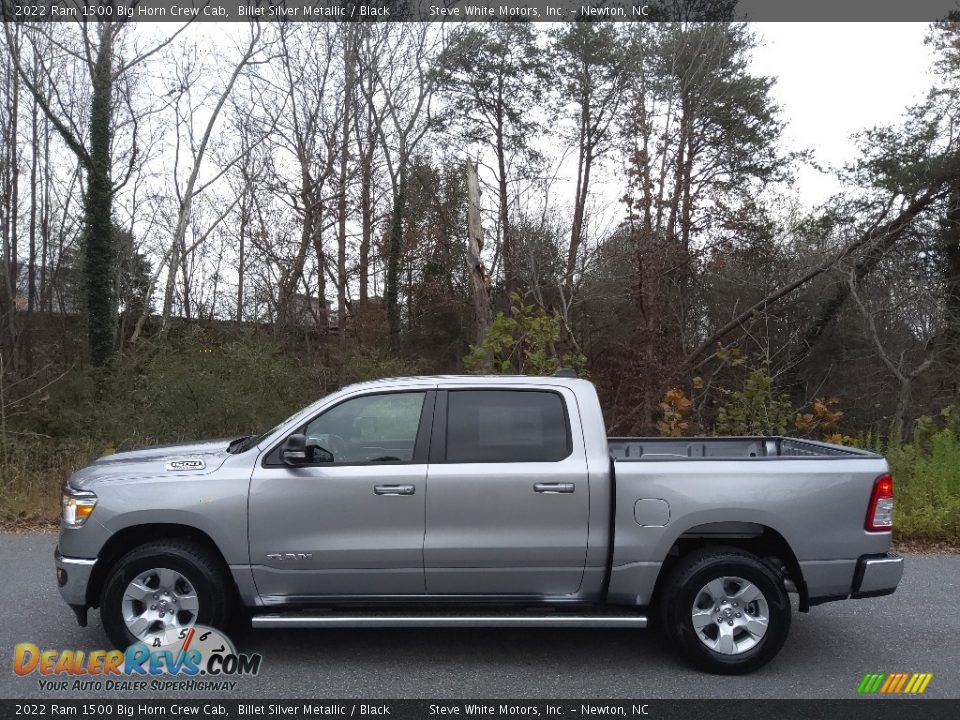 2022 Ram 1500 Big Horn Crew Cab Billet Silver Metallic / Black Photo #1