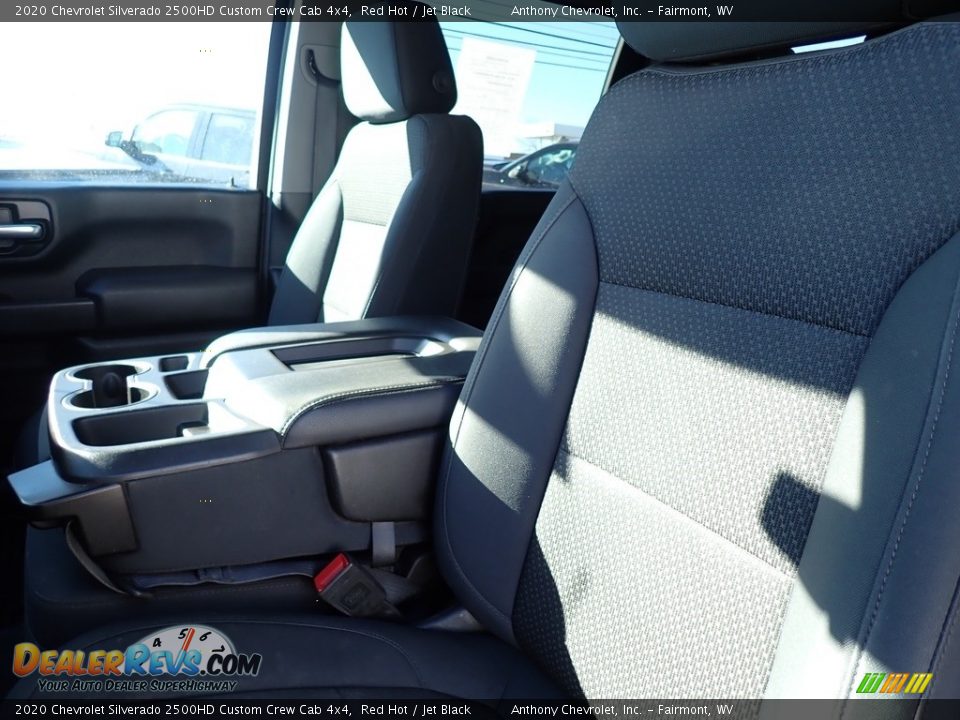 2020 Chevrolet Silverado 2500HD Custom Crew Cab 4x4 Red Hot / Jet Black Photo #11