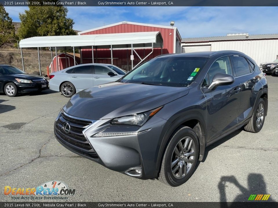 2015 Lexus NX 200t Nebula Gray Pearl / Black Photo #2