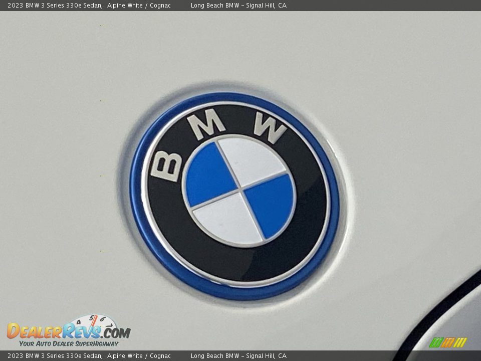 2023 BMW 3 Series 330e Sedan Alpine White / Cognac Photo #5