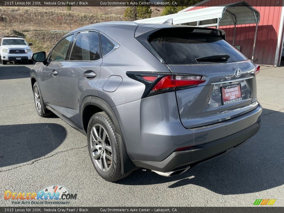 2015 Lexus NX 200t Nebula Gray Pearl / Black Photo #5