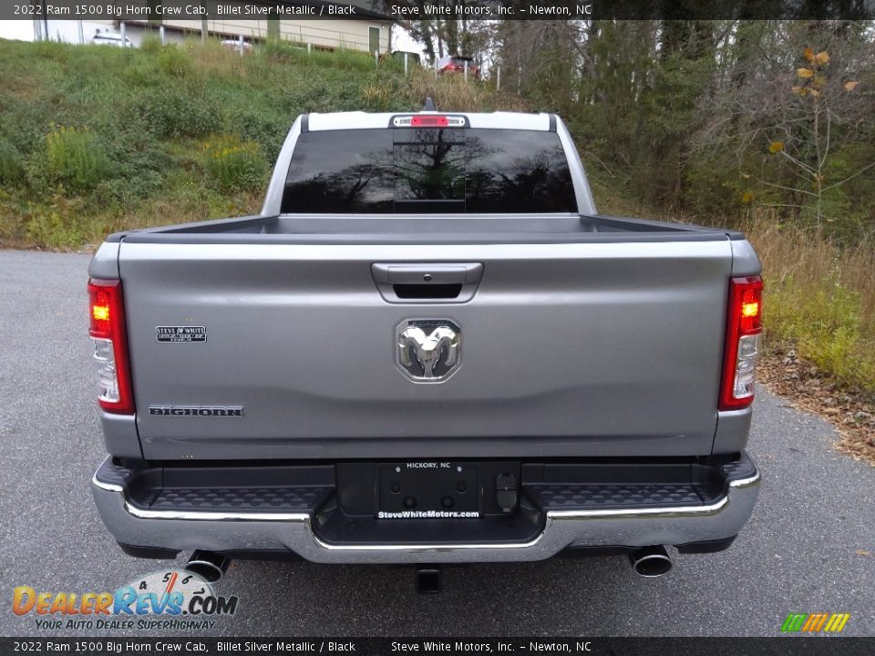 2022 Ram 1500 Big Horn Crew Cab Billet Silver Metallic / Black Photo #7