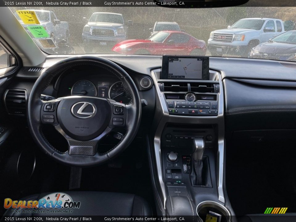 2015 Lexus NX 200t Nebula Gray Pearl / Black Photo #8