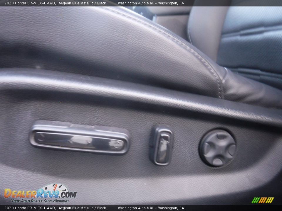 2020 Honda CR-V EX-L AWD Aegean Blue Metallic / Black Photo #17