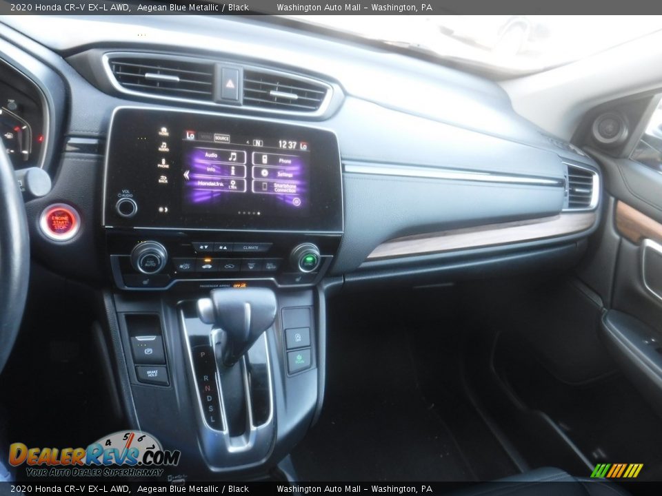 2020 Honda CR-V EX-L AWD Aegean Blue Metallic / Black Photo #18