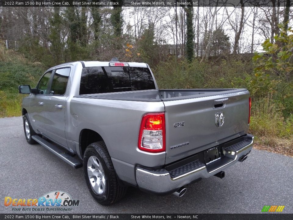 2022 Ram 1500 Big Horn Crew Cab Billet Silver Metallic / Black Photo #9