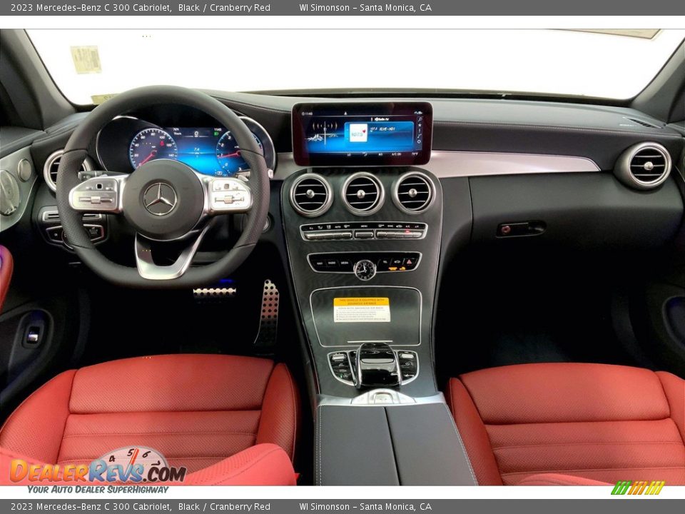 Dashboard of 2023 Mercedes-Benz C 300 Cabriolet Photo #6