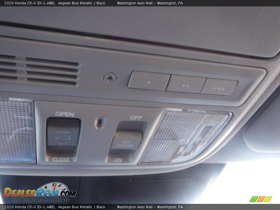 2020 Honda CR-V EX-L AWD Aegean Blue Metallic / Black Photo #23