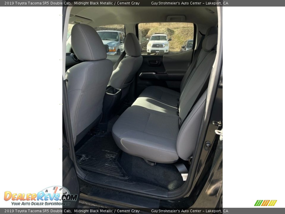 Rear Seat of 2019 Toyota Tacoma SR5 Double Cab Photo #4