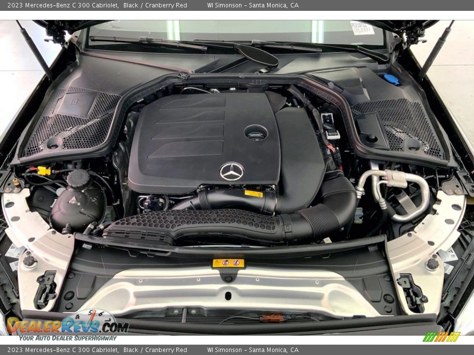 2023 Mercedes-Benz C 300 Cabriolet 2.0 Liter Turbocharged DOHC 16-Valve VVT 4 Cylinder Engine Photo #9