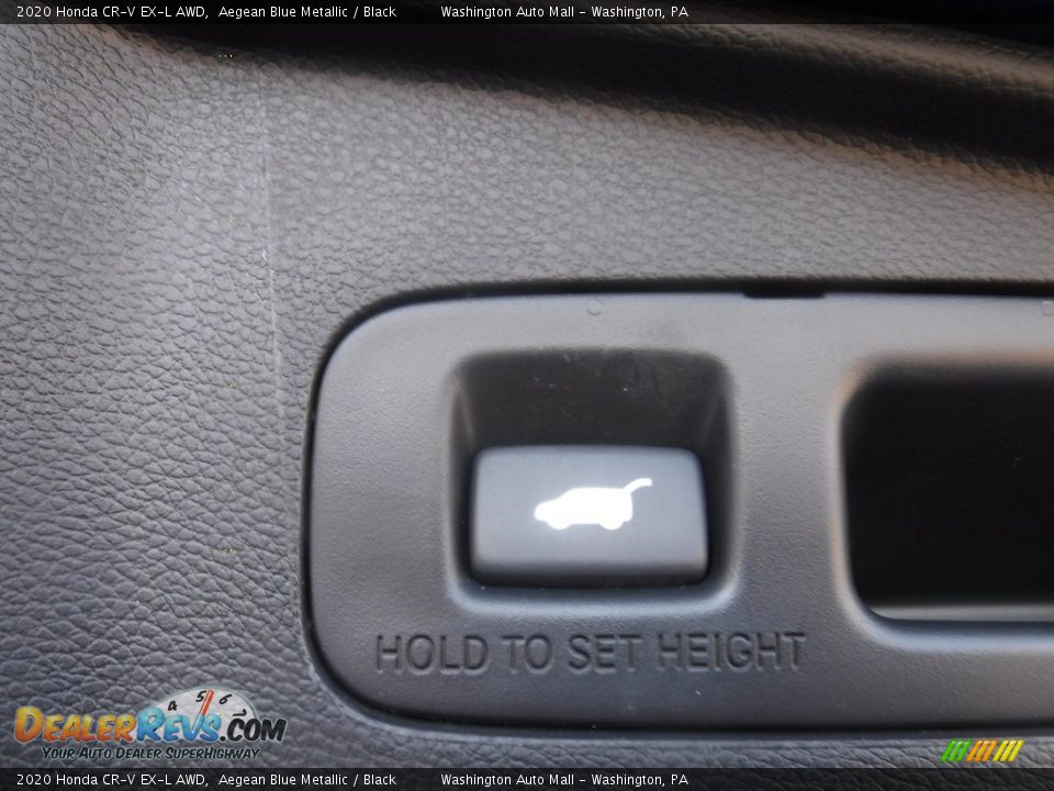 2020 Honda CR-V EX-L AWD Aegean Blue Metallic / Black Photo #32