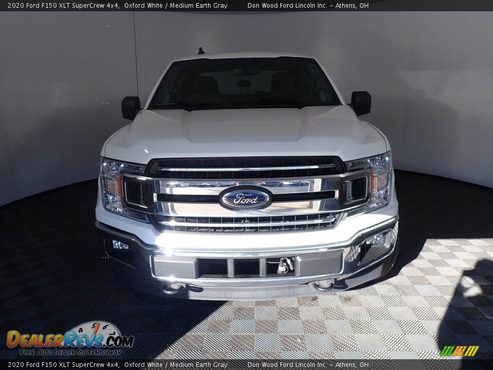 2020 Ford F150 XLT SuperCrew 4x4 Oxford White / Medium Earth Gray Photo #5