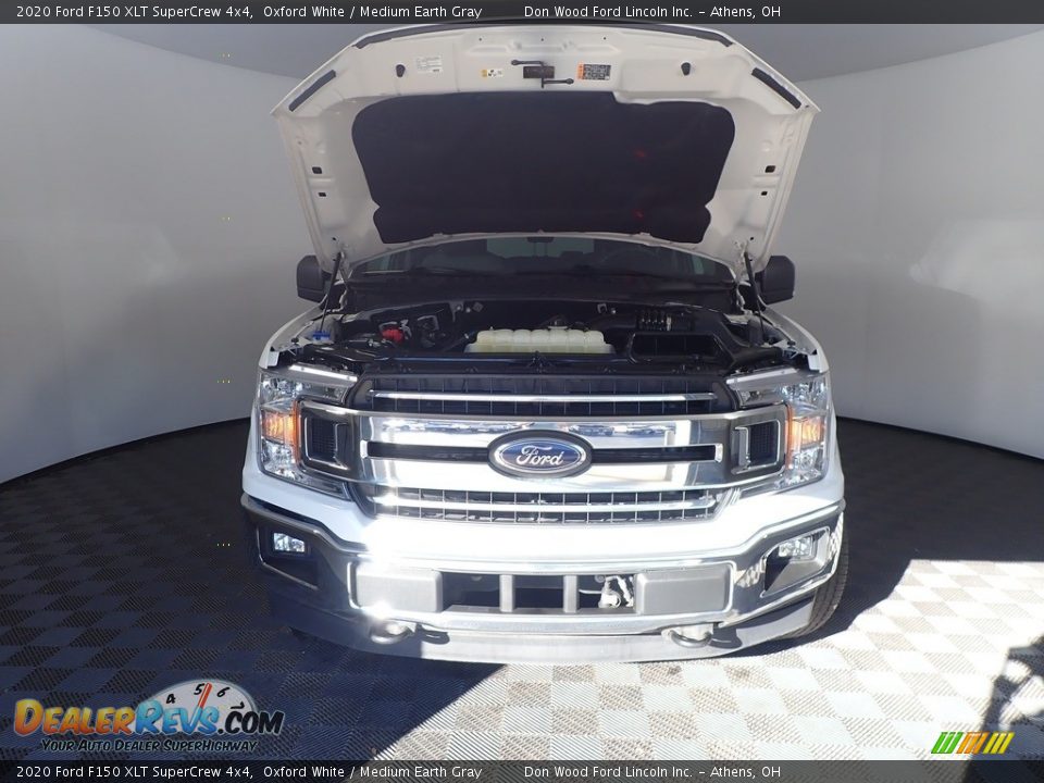 2020 Ford F150 XLT SuperCrew 4x4 Oxford White / Medium Earth Gray Photo #6
