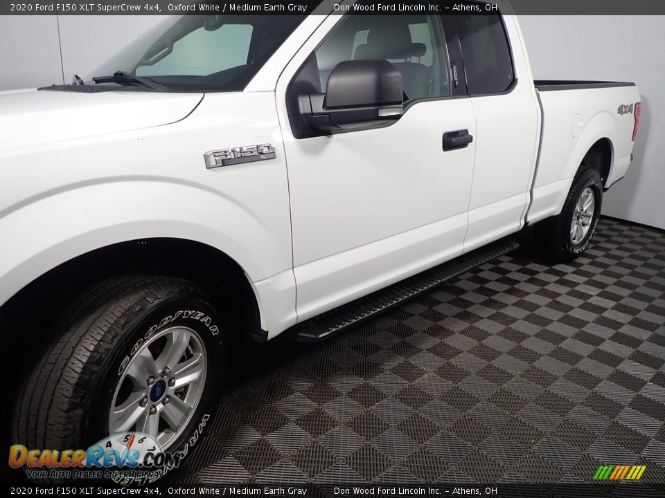 2020 Ford F150 XLT SuperCrew 4x4 Oxford White / Medium Earth Gray Photo #10