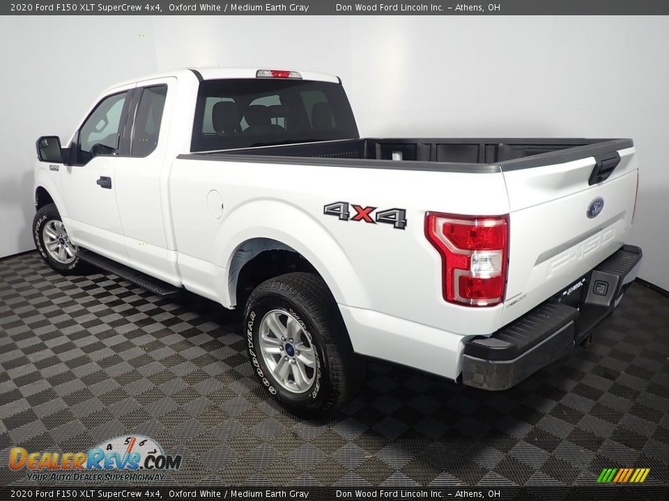 2020 Ford F150 XLT SuperCrew 4x4 Oxford White / Medium Earth Gray Photo #12