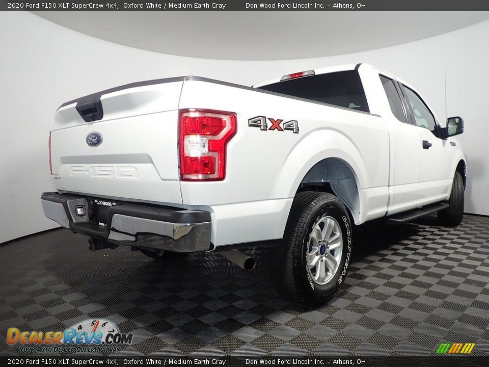 2020 Ford F150 XLT SuperCrew 4x4 Oxford White / Medium Earth Gray Photo #15