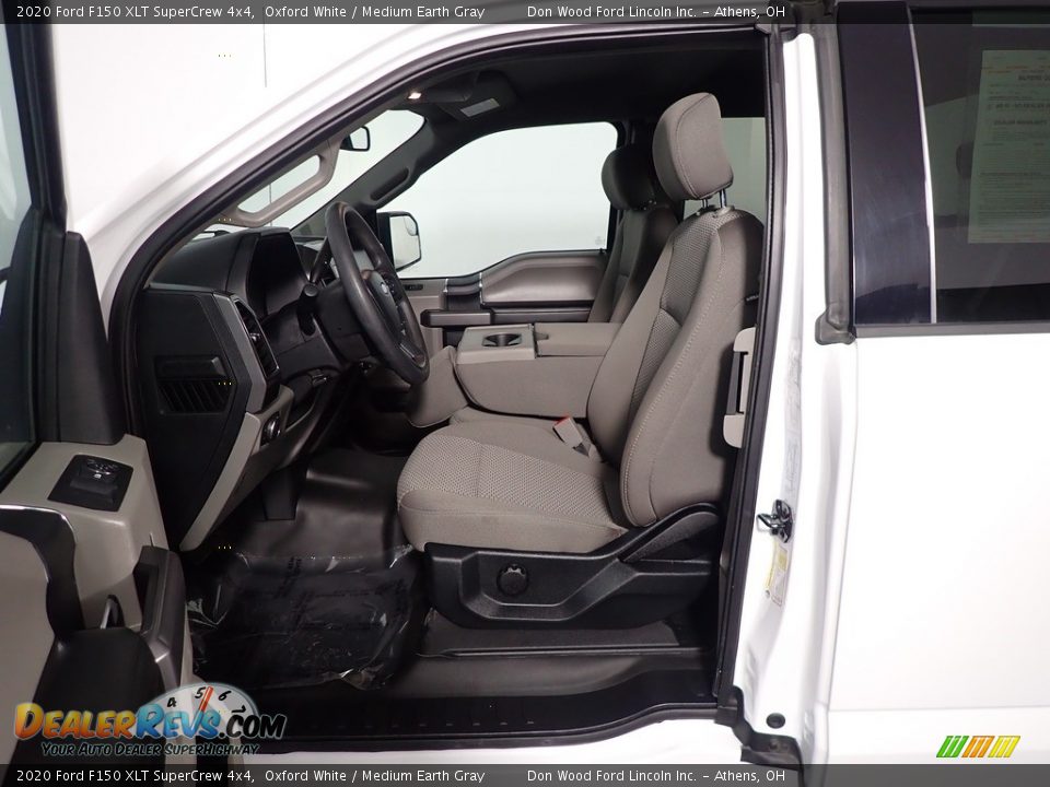 2020 Ford F150 XLT SuperCrew 4x4 Oxford White / Medium Earth Gray Photo #19