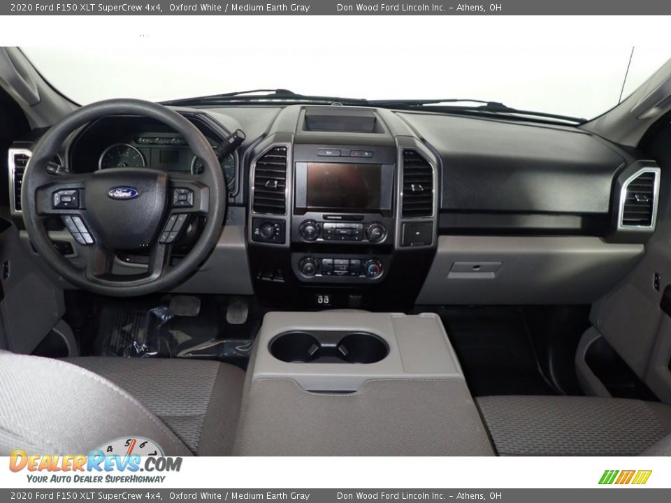 2020 Ford F150 XLT SuperCrew 4x4 Oxford White / Medium Earth Gray Photo #21
