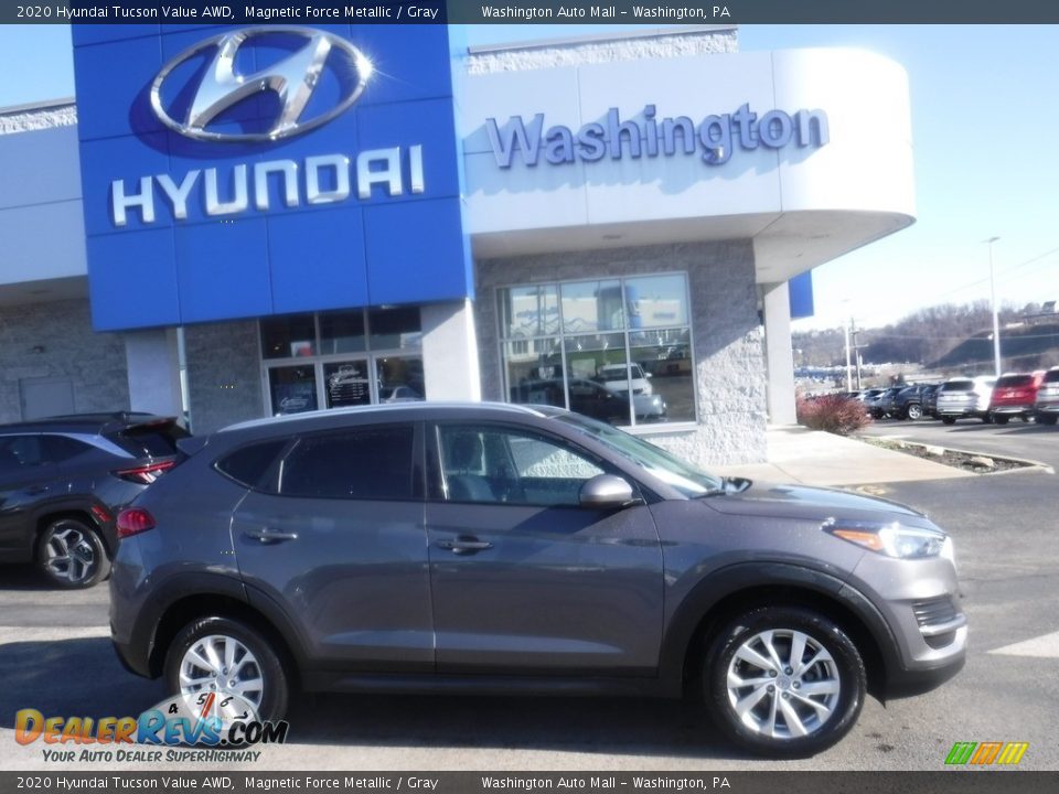 2020 Hyundai Tucson Value AWD Magnetic Force Metallic / Gray Photo #2