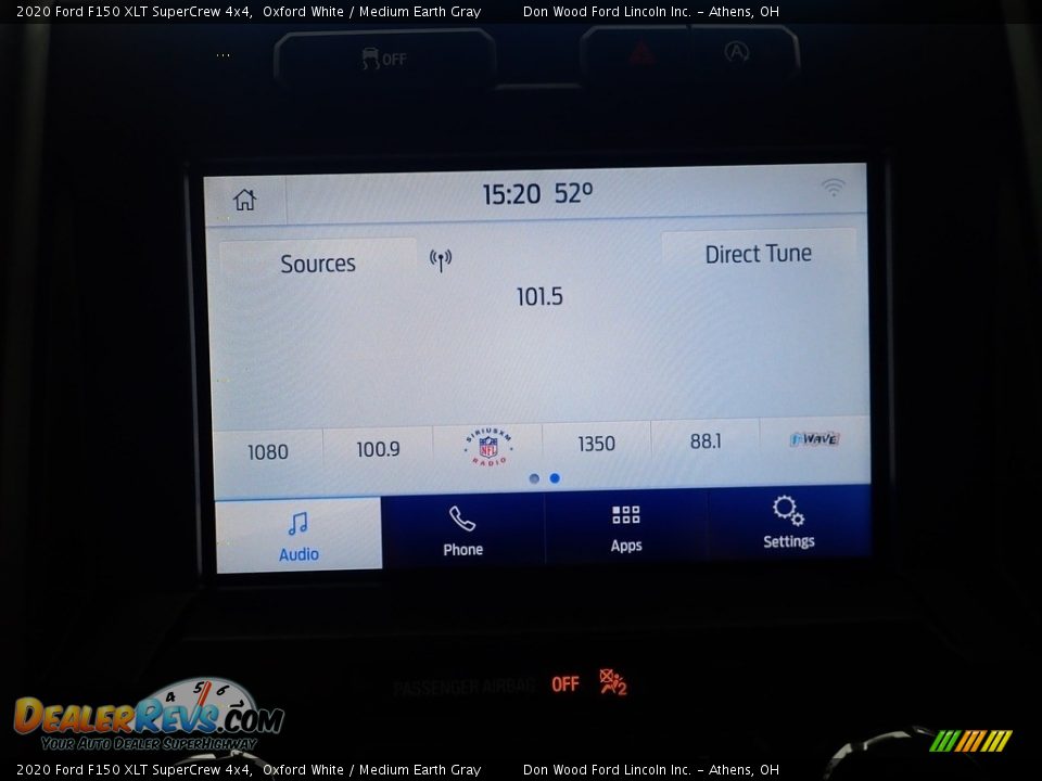 2020 Ford F150 XLT SuperCrew 4x4 Oxford White / Medium Earth Gray Photo #23