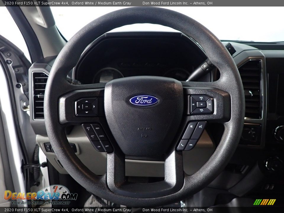 2020 Ford F150 XLT SuperCrew 4x4 Oxford White / Medium Earth Gray Photo #24