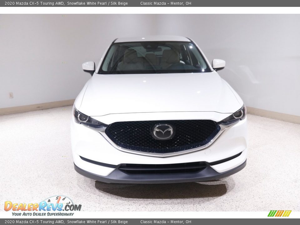 2020 Mazda CX-5 Touring AWD Snowflake White Pearl / Silk Beige Photo #2