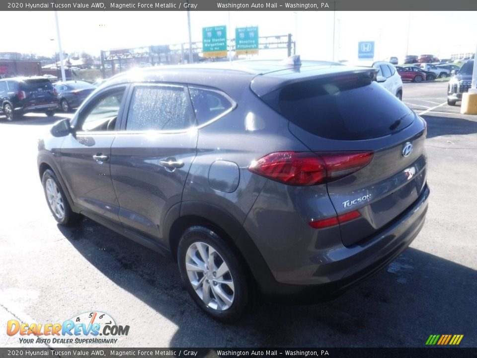 2020 Hyundai Tucson Value AWD Magnetic Force Metallic / Gray Photo #7