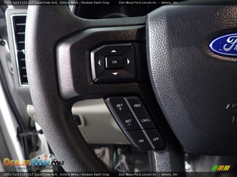 2020 Ford F150 XLT SuperCrew 4x4 Oxford White / Medium Earth Gray Photo #26