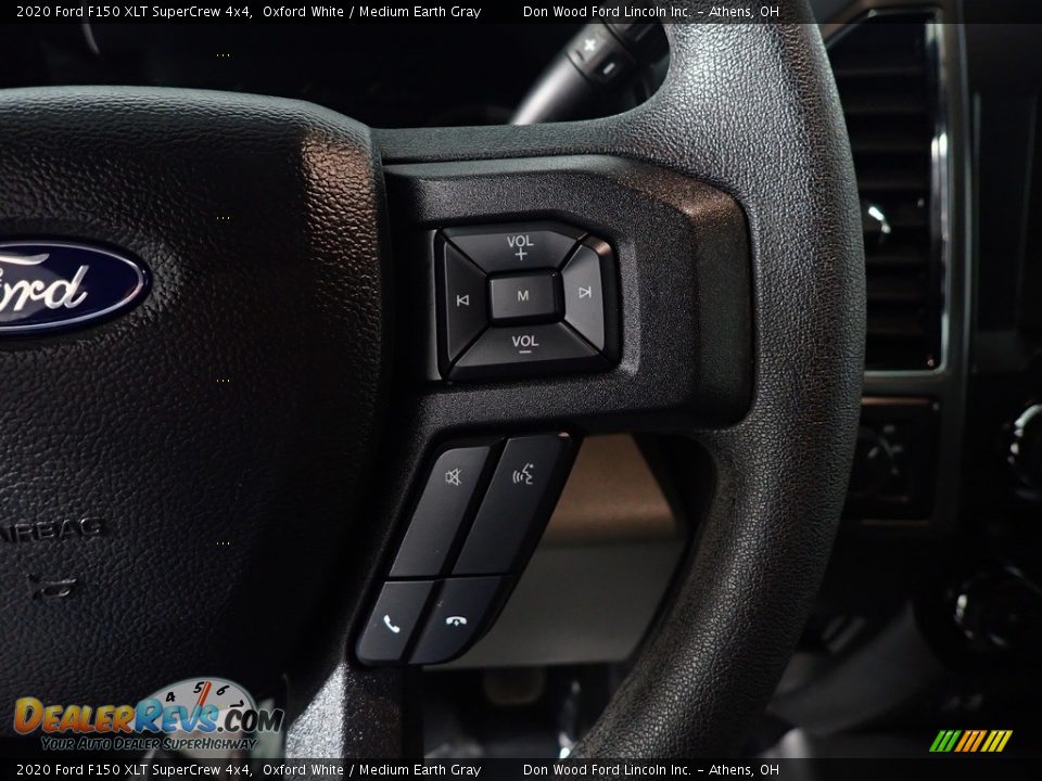 2020 Ford F150 XLT SuperCrew 4x4 Oxford White / Medium Earth Gray Photo #27