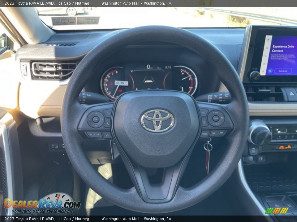 2023 Toyota RAV4 LE AWD Steering Wheel Photo #10