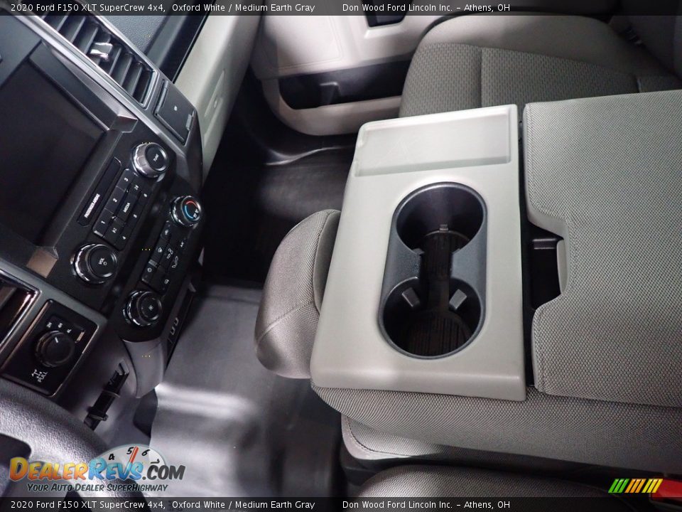 2020 Ford F150 XLT SuperCrew 4x4 Oxford White / Medium Earth Gray Photo #30