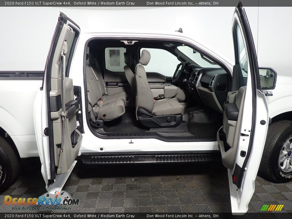 2020 Ford F150 XLT SuperCrew 4x4 Oxford White / Medium Earth Gray Photo #34