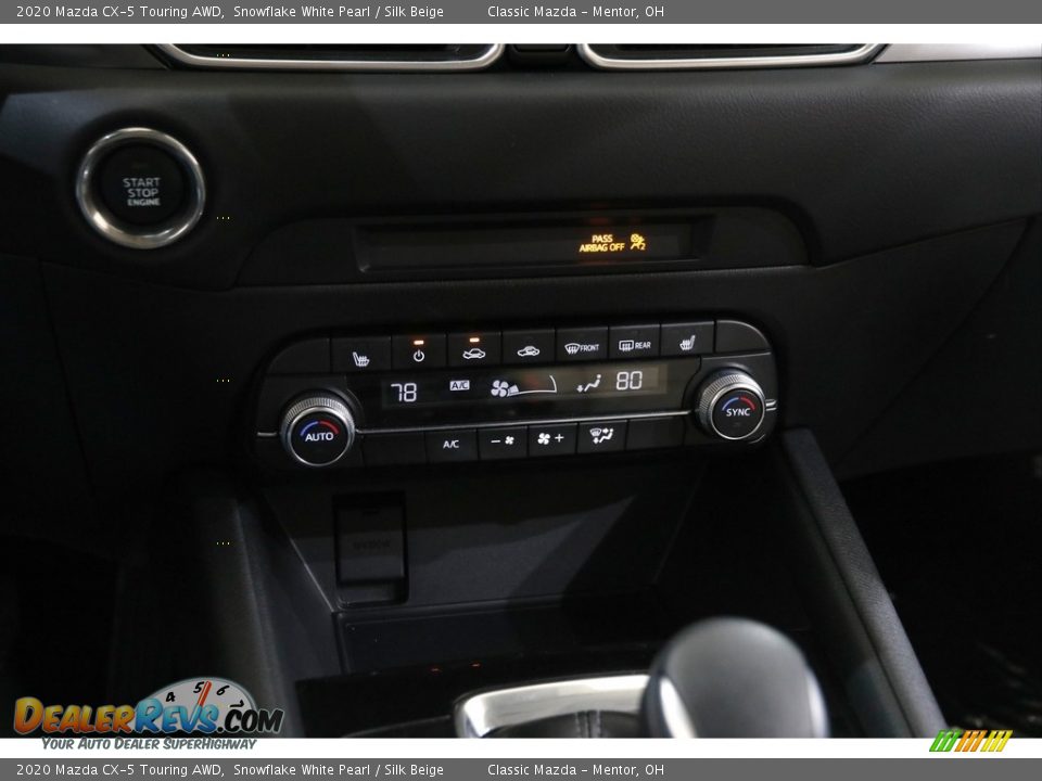 2020 Mazda CX-5 Touring AWD Snowflake White Pearl / Silk Beige Photo #13