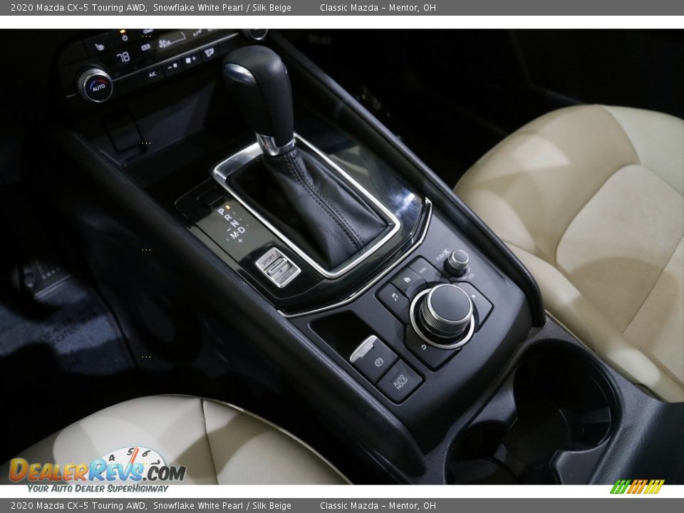 2020 Mazda CX-5 Touring AWD Snowflake White Pearl / Silk Beige Photo #14