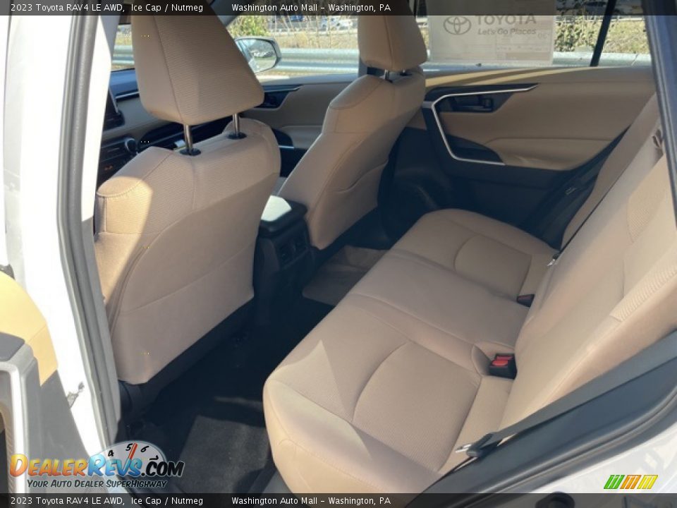 Rear Seat of 2023 Toyota RAV4 LE AWD Photo #19