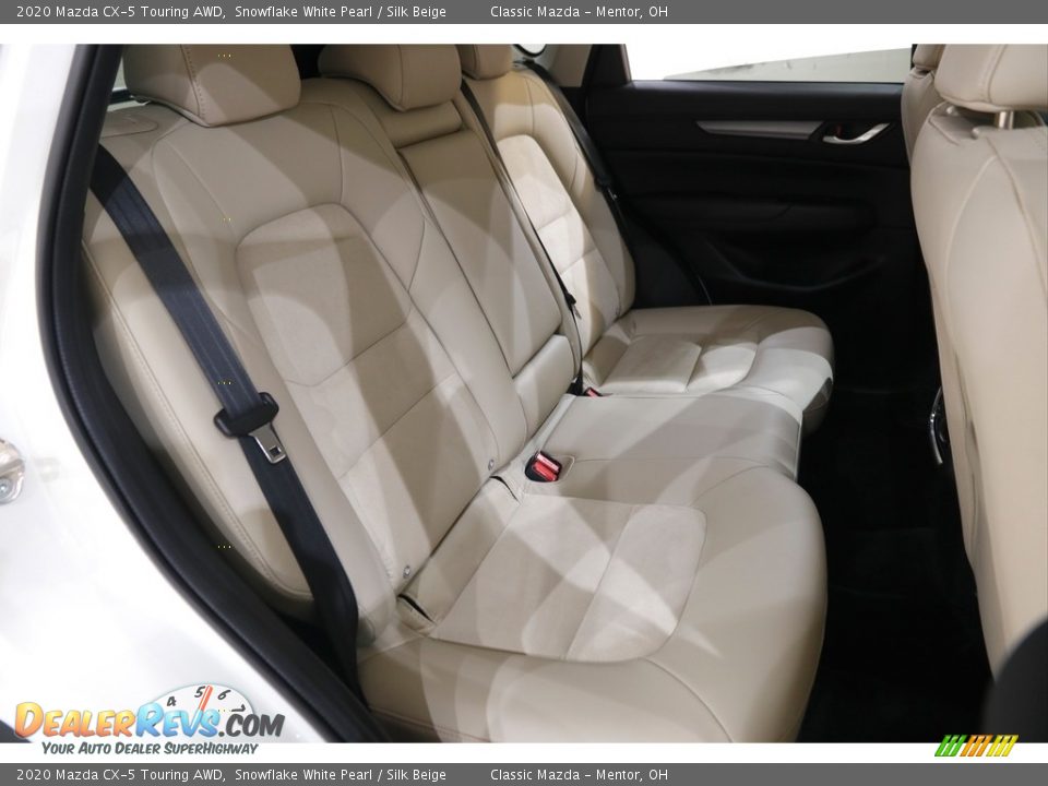 2020 Mazda CX-5 Touring AWD Snowflake White Pearl / Silk Beige Photo #16