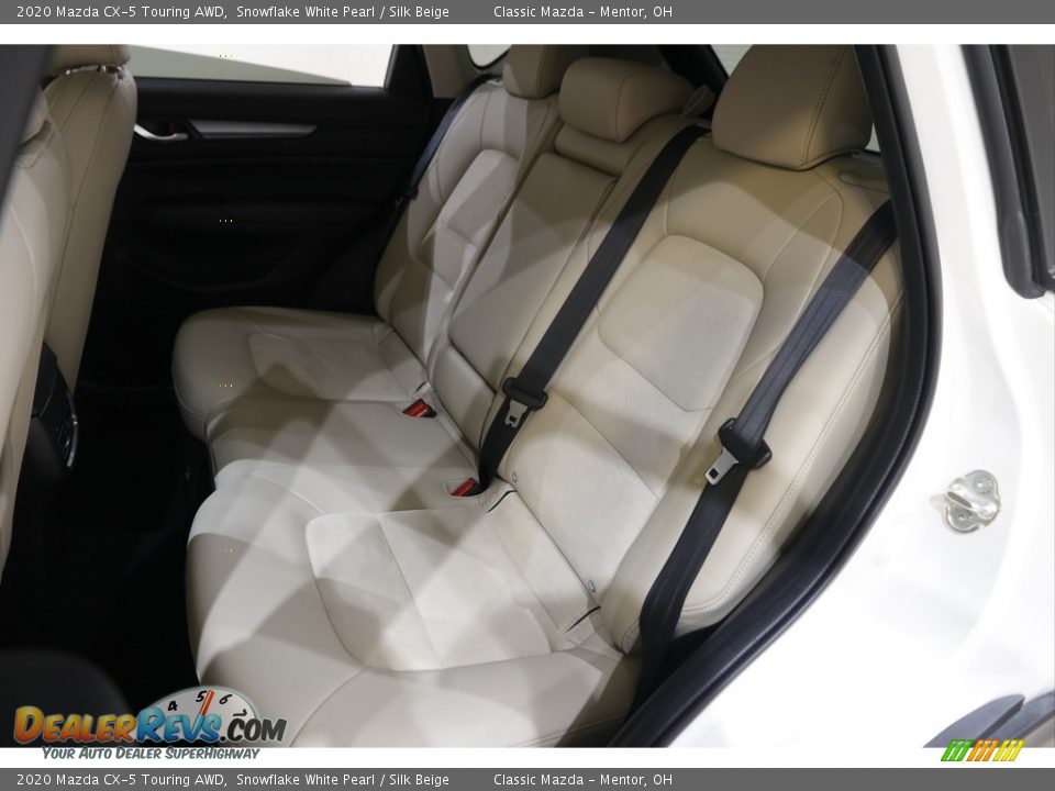 2020 Mazda CX-5 Touring AWD Snowflake White Pearl / Silk Beige Photo #17