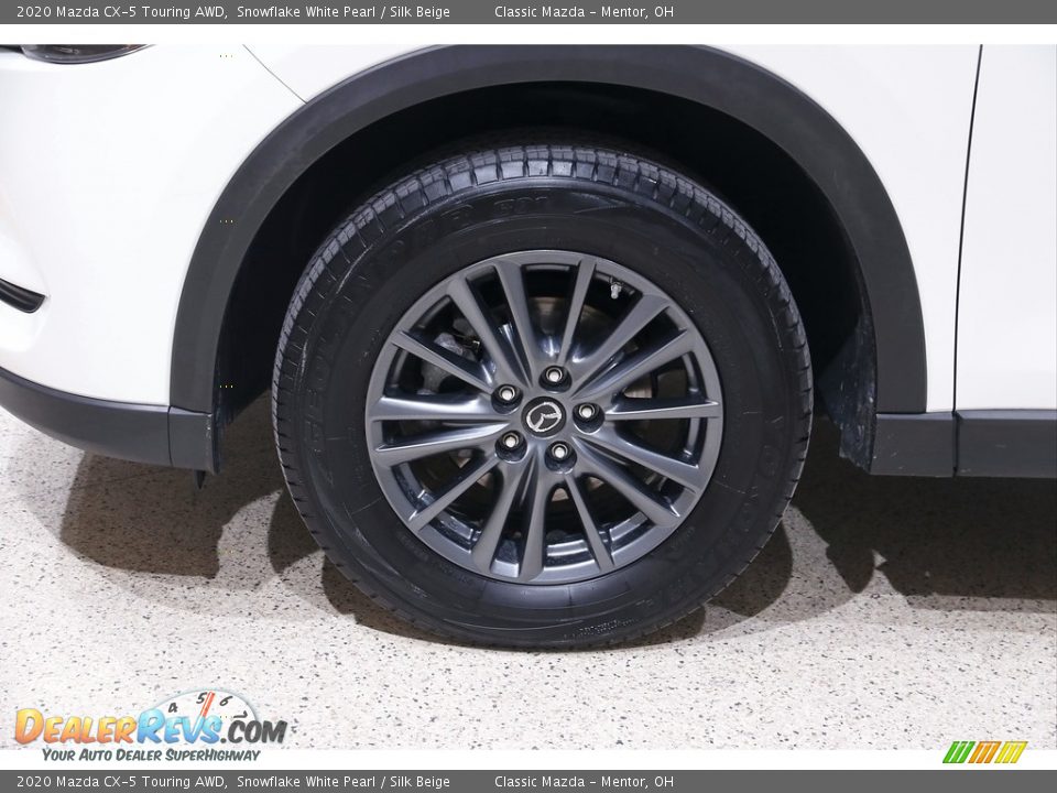 2020 Mazda CX-5 Touring AWD Snowflake White Pearl / Silk Beige Photo #20