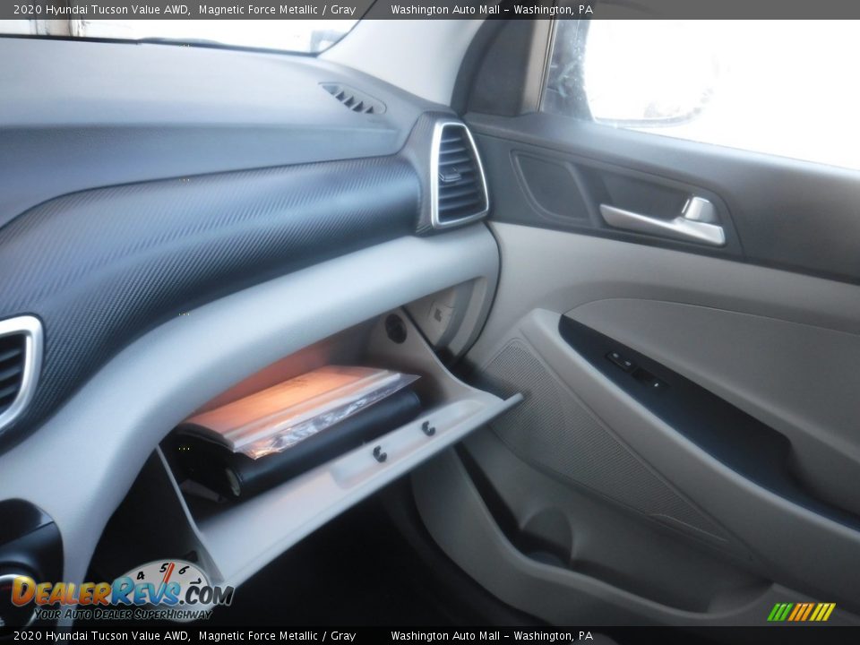 2020 Hyundai Tucson Value AWD Magnetic Force Metallic / Gray Photo #23