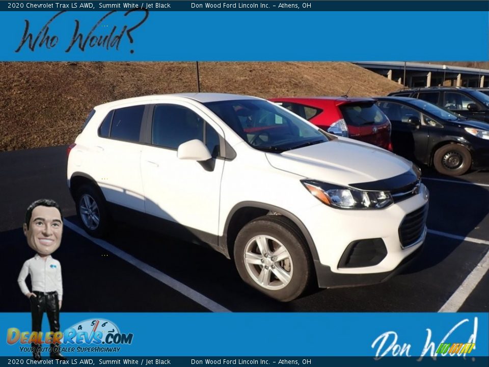 2020 Chevrolet Trax LS AWD Summit White / Jet Black Photo #1