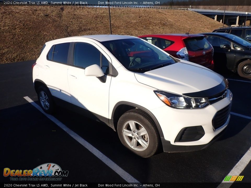 2020 Chevrolet Trax LS AWD Summit White / Jet Black Photo #2