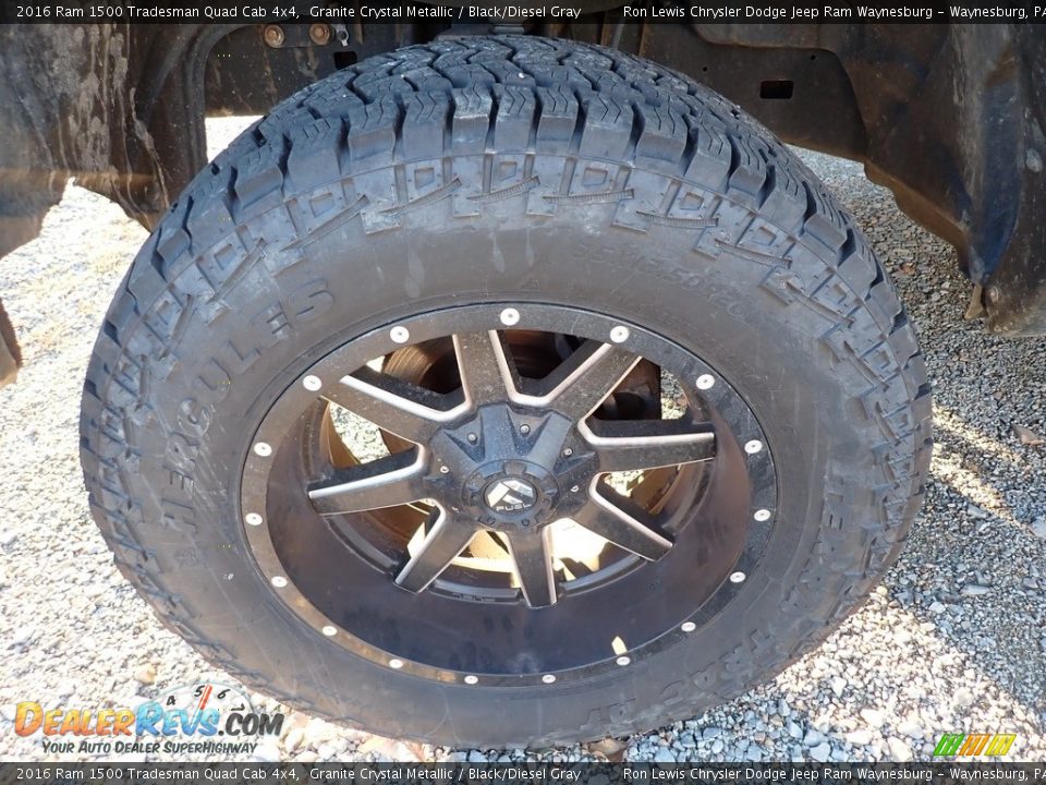 Custom Wheels of 2016 Ram 1500 Tradesman Quad Cab 4x4 Photo #5