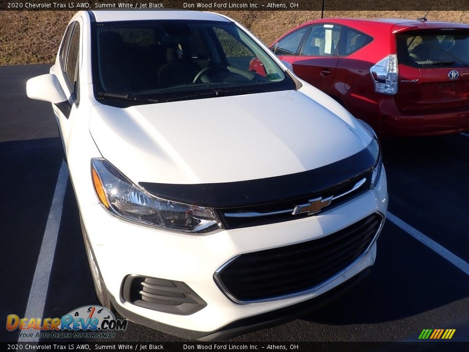 2020 Chevrolet Trax LS AWD Summit White / Jet Black Photo #3