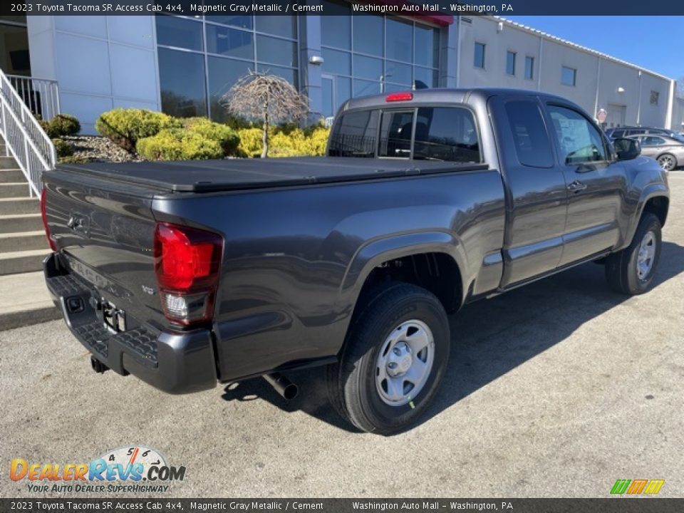 2023 Toyota Tacoma SR Access Cab 4x4 Magnetic Gray Metallic / Cement Photo #9